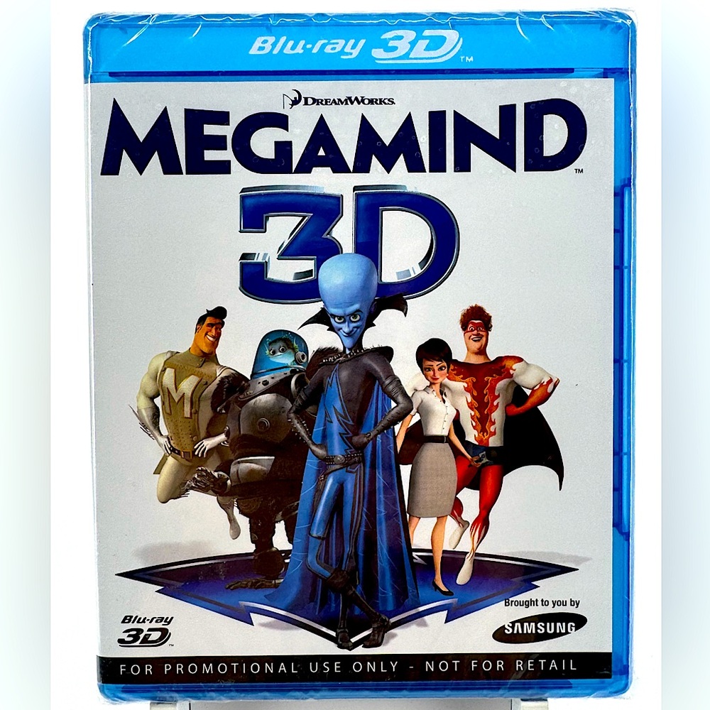 NWT. Megamind on  Blu-ray 3D.